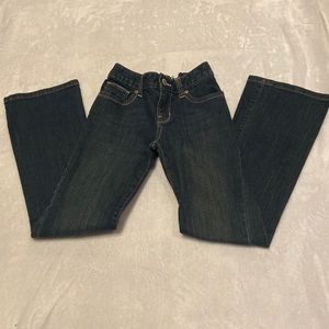 Nice Pre-Owned Old Navy Girls Size 8 Boot Cut Adjustable Waist Jeans Nice Shape